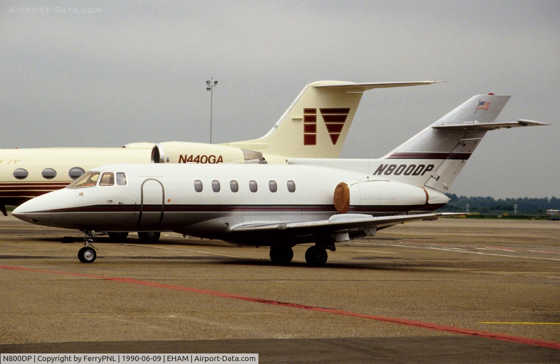 N800DP, 1985 Hawker 125-800A C/N 258024, Air Traffic Service Corp  HS800