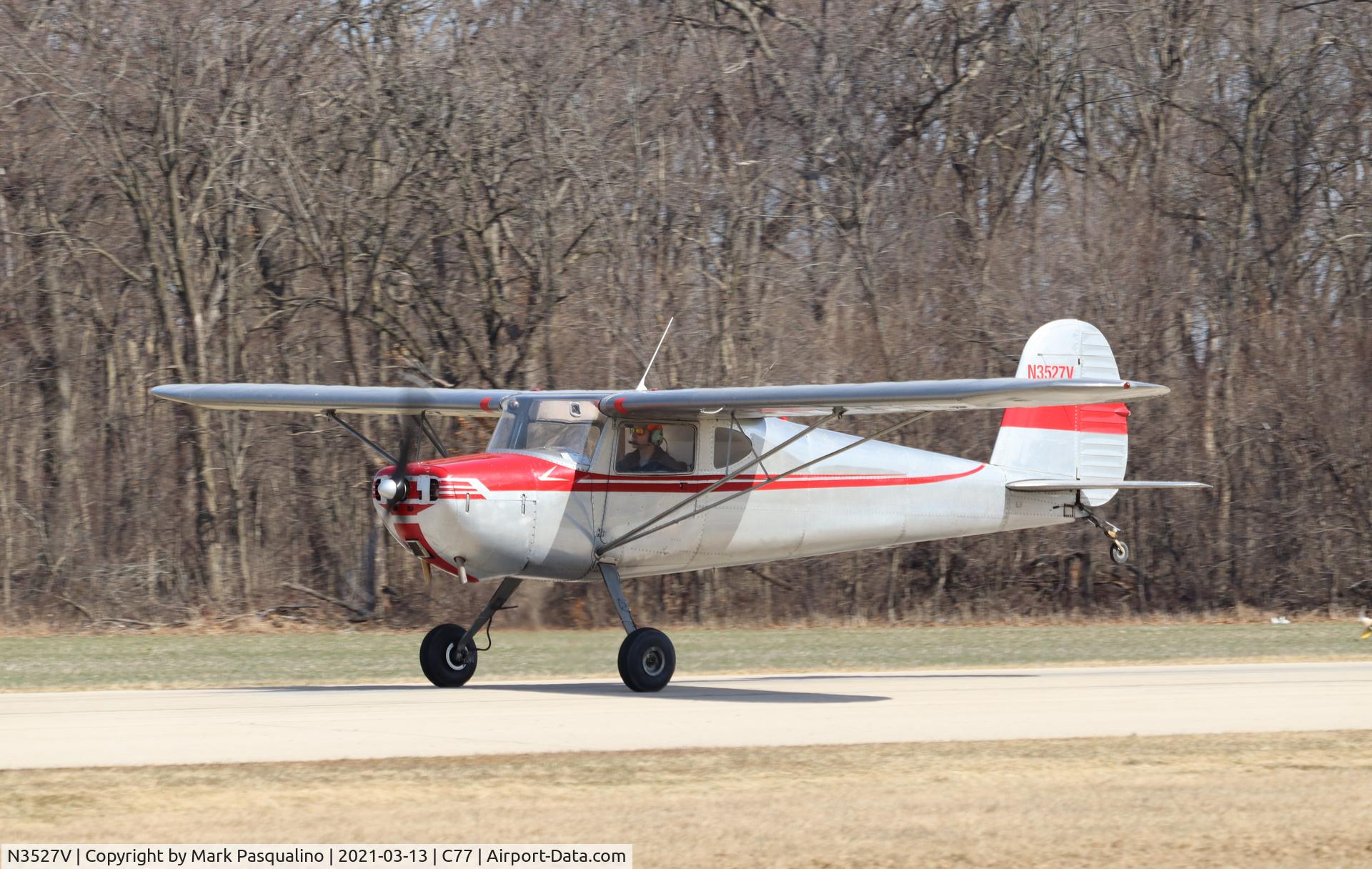 N3527V, 1948 Cessna 140 C/N 14796, Cessna 140
