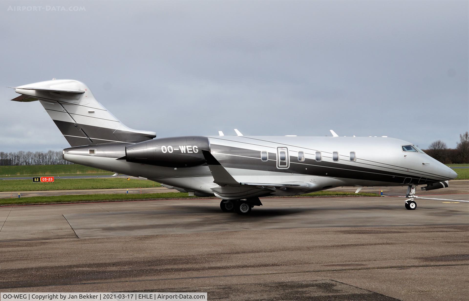 OO-WEG, 2018 Bombardier Challenger 350 (BD-100-1A10) C/N 20763, Lelystad Airport