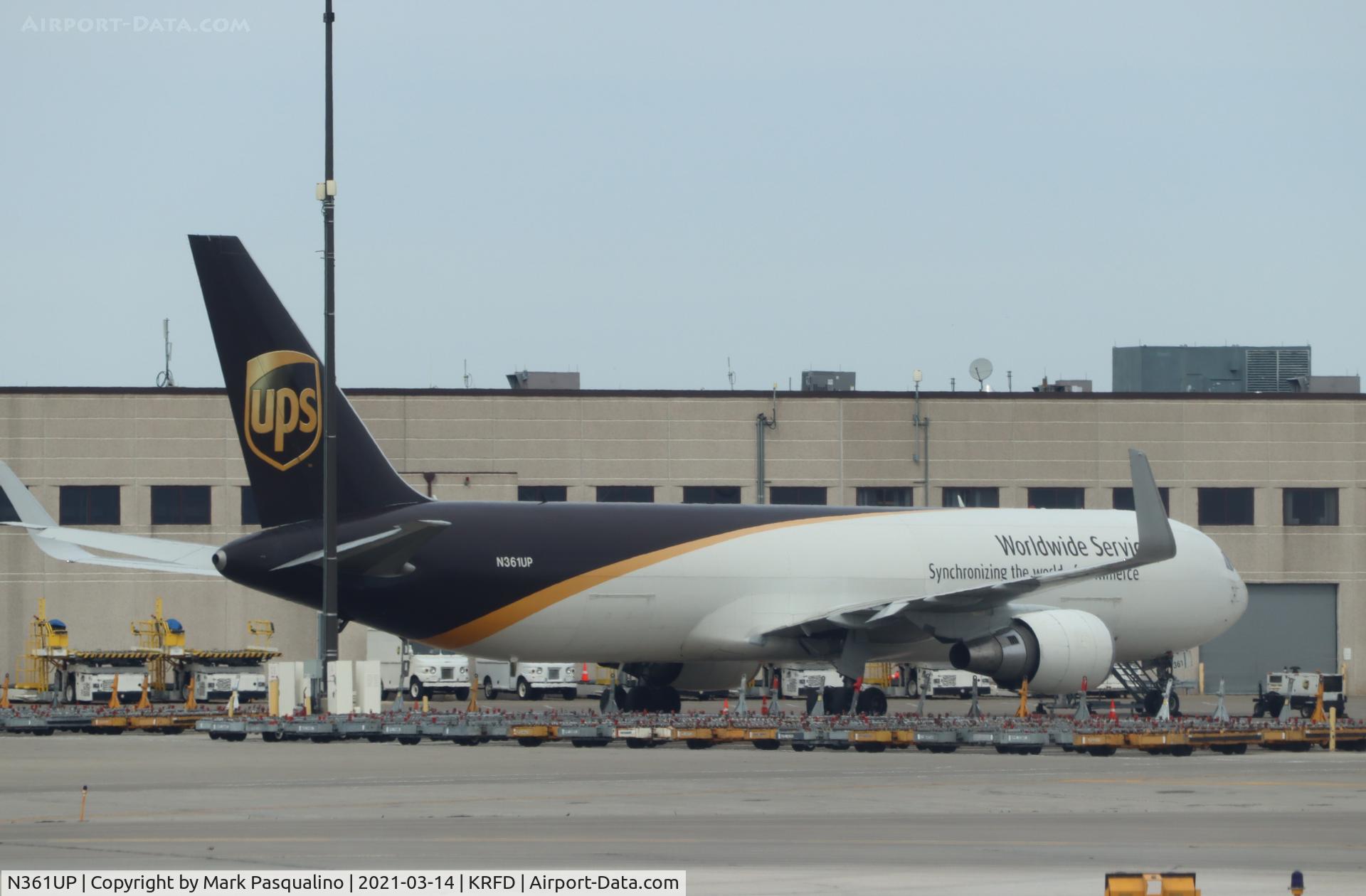 N361UP, 2013 Boeing 767-34AF/ER C/N 37878, Boeing 767-34AF