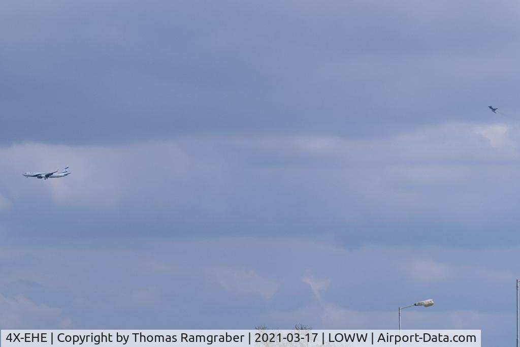 4X-EHE, 2014 Boeing 737-958/ER C/N 41556, El Al Israel Airlines Boeing 737-900 + Austria - AF Eurofighter Typhoon 7L-WA