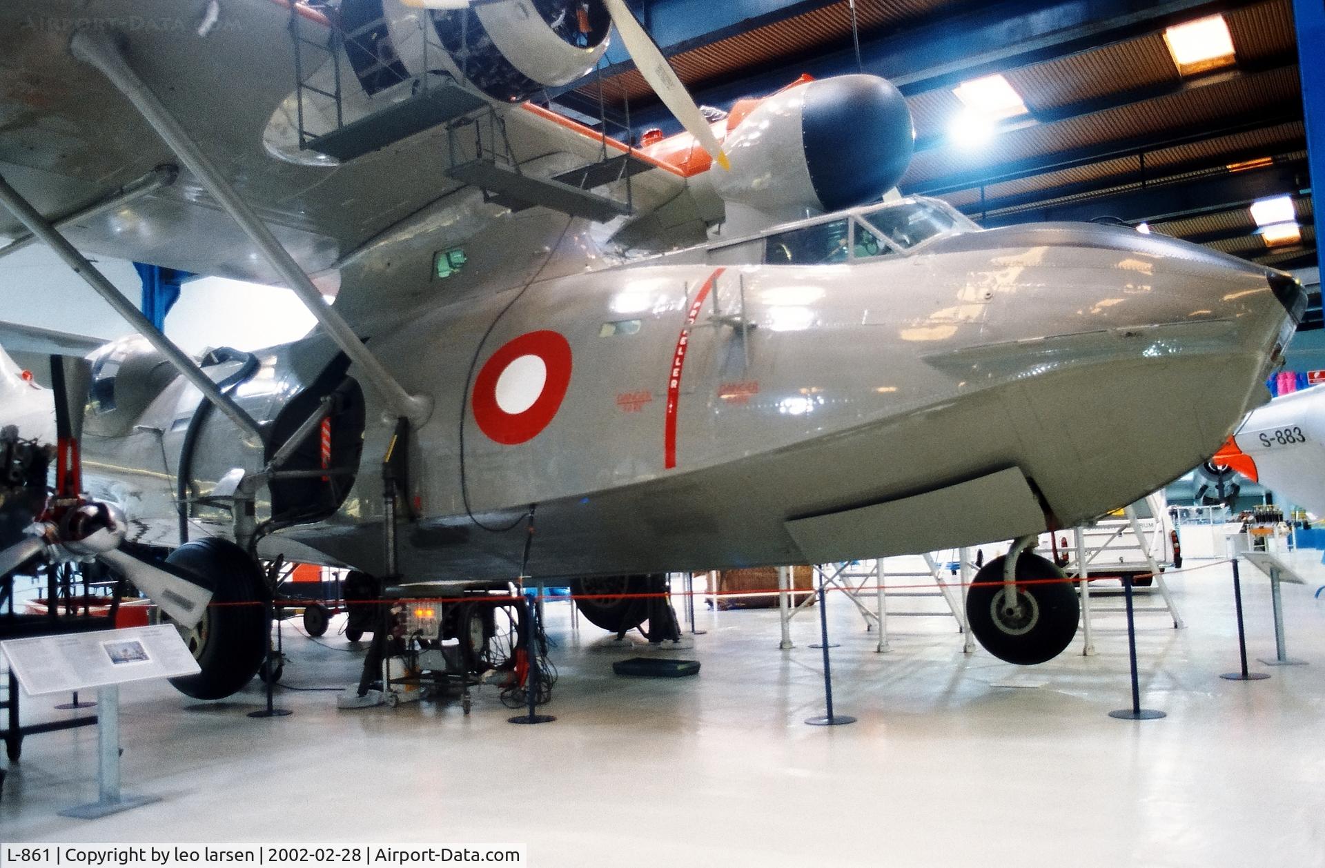 L-861, Consolidated PBY-6A Catalina C/N 2105, Helsingør tekniske Museum 28.2.2002
