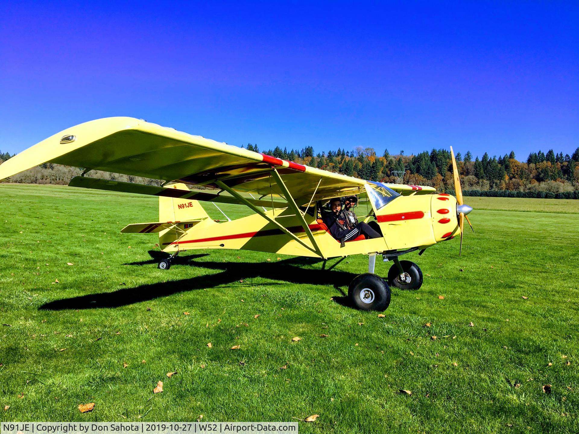 N91JE, 1992 Denney Kitfox Model 3 C/N 1014, Kitfox 3