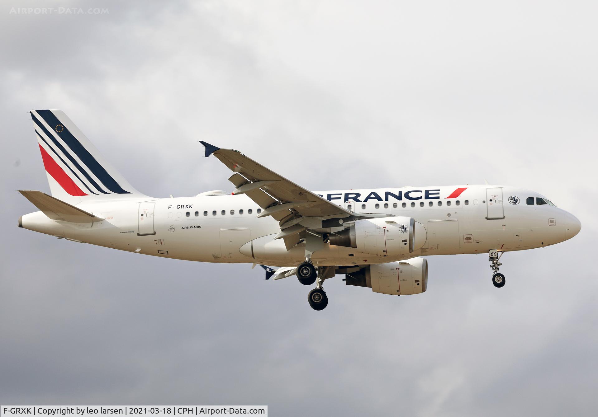F-GRXK, 2006 Airbus A319-115LR C/N 2716, Copenhagen 18.3.2021