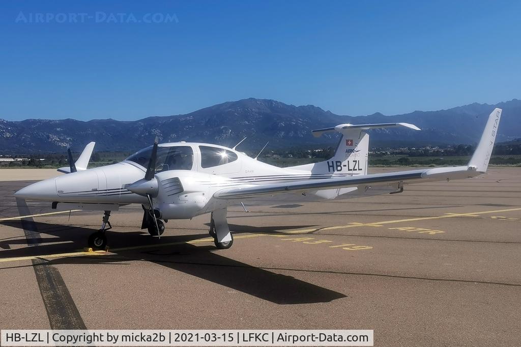 HB-LZL, 2005 Diamond DA-42 Twin Star C/N 42.044, Parked