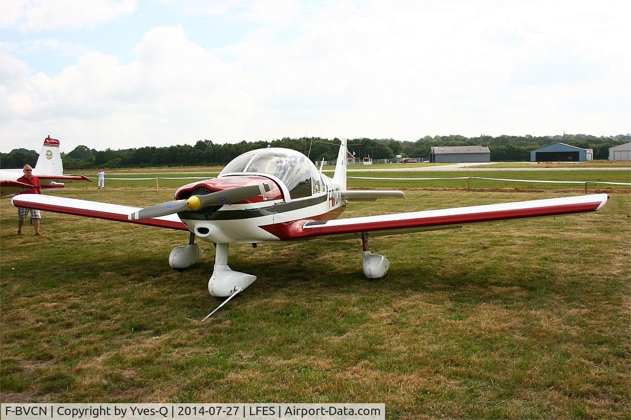 F-BVCN, 1974 Robin HR-200-100 Club C/N 22, Robin HR-200-100 Club, Static display, Guiscriff airfield (LFES) open day 2014