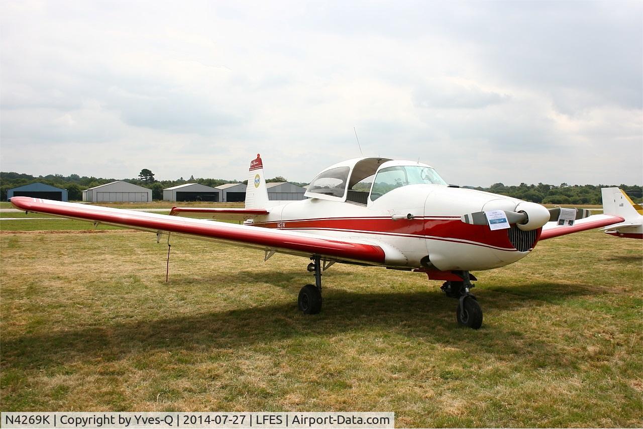 N4269K, 1948 Ryan Navion A C/N NAV-4-1269, Ryan Navion A, Static display, Guiscriff airfield (LFES) open day 2014