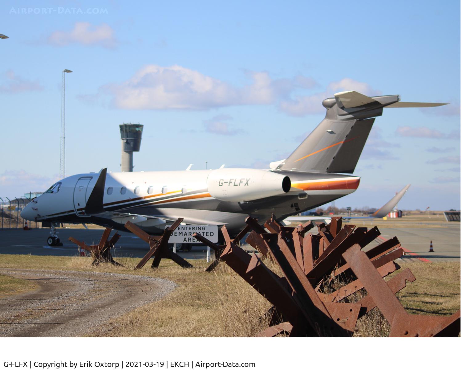 G-FLFX, 2019 Embraer EMB-550 Praetor 600 C/N 55020122, G-FLFX in CPH