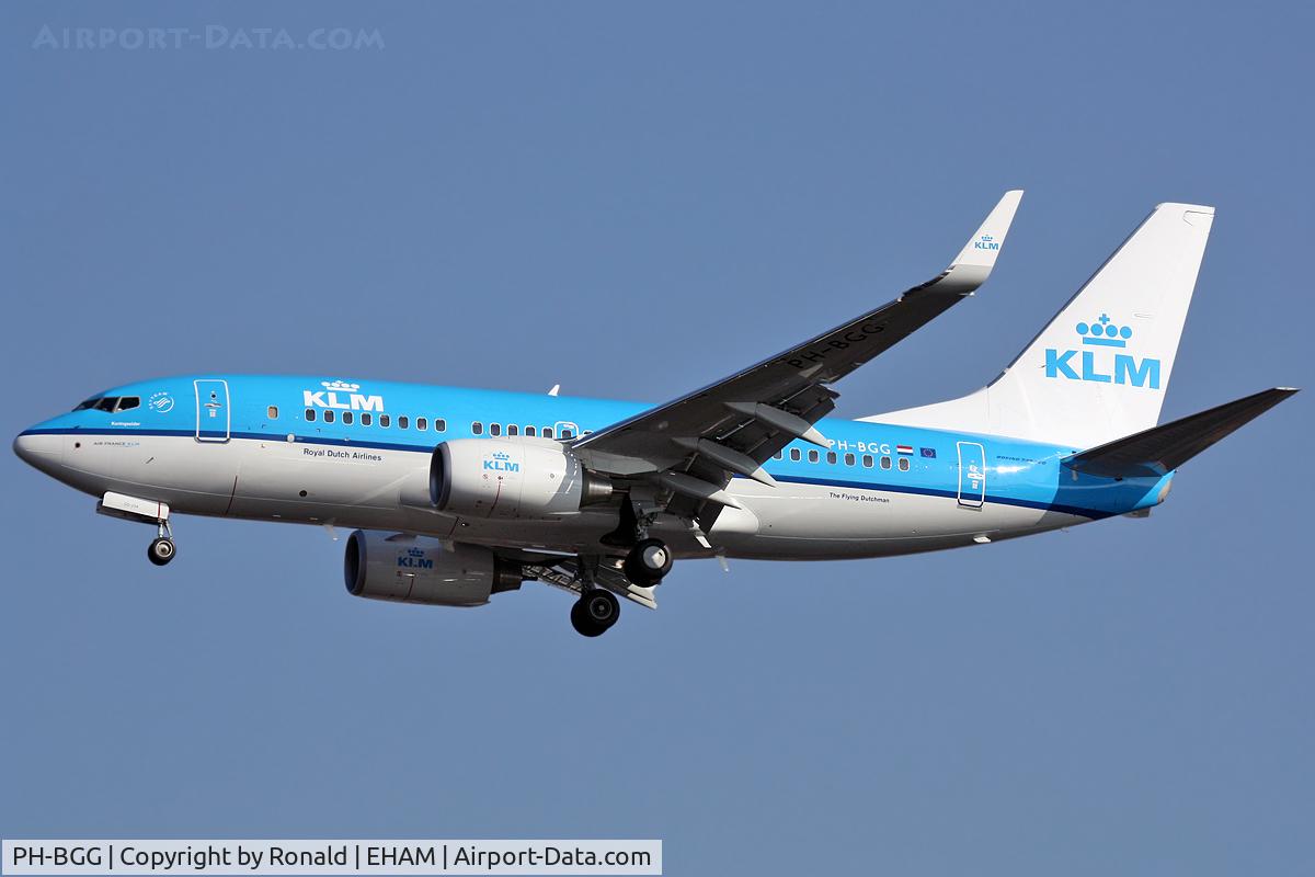 PH-BGG, 2009 Boeing 737-7K2 C/N 30367, at spl