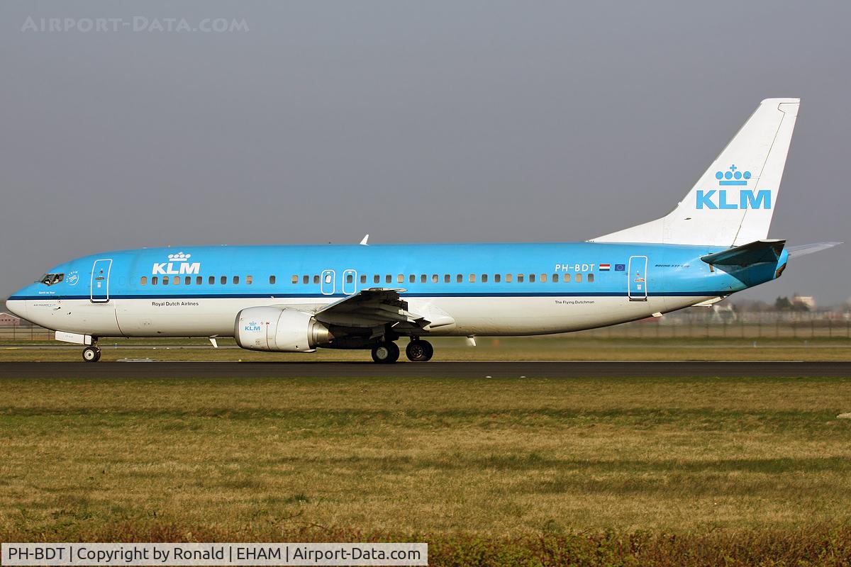 PH-BDT, 1989 Boeing 737-406 C/N 24530, at spl