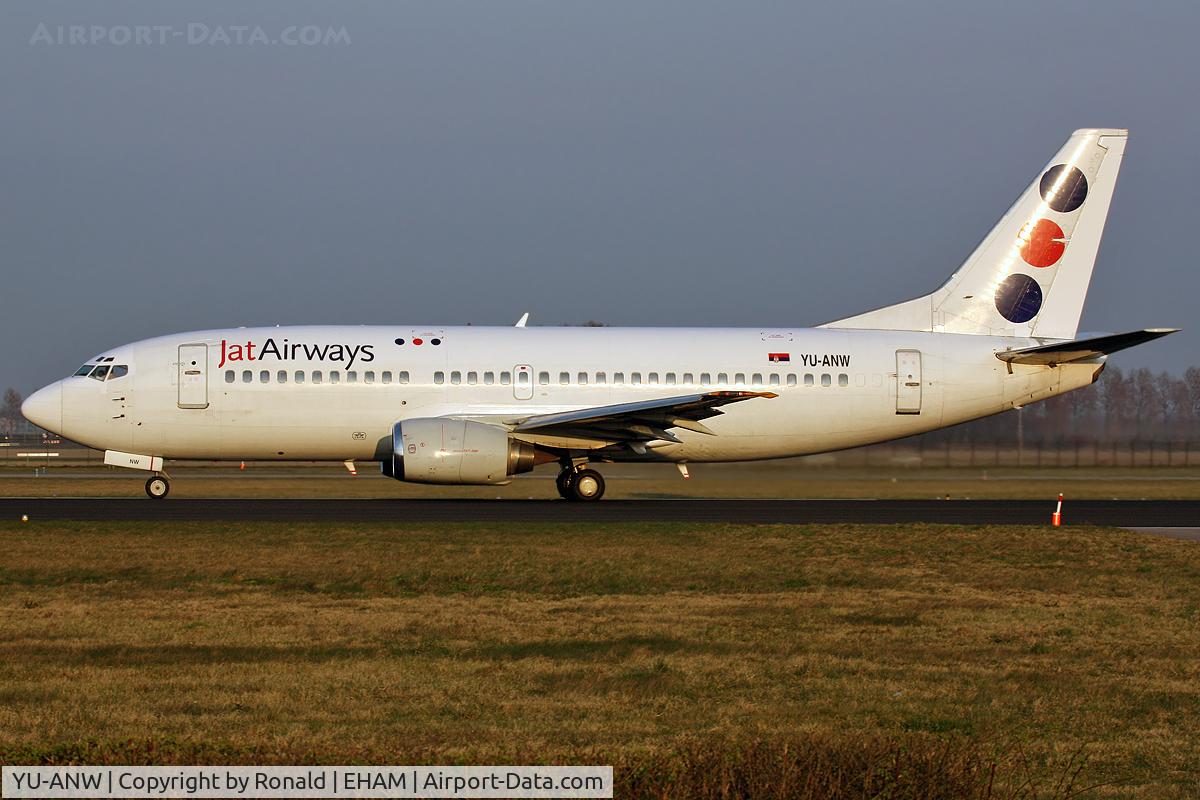 YU-ANW, 1988 Boeing 737-3H9 C/N 24141, at spl