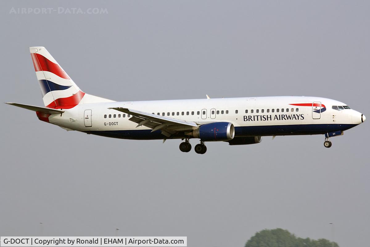 G-DOCT, 1992 Boeing 737-436 C/N 25853, at spl