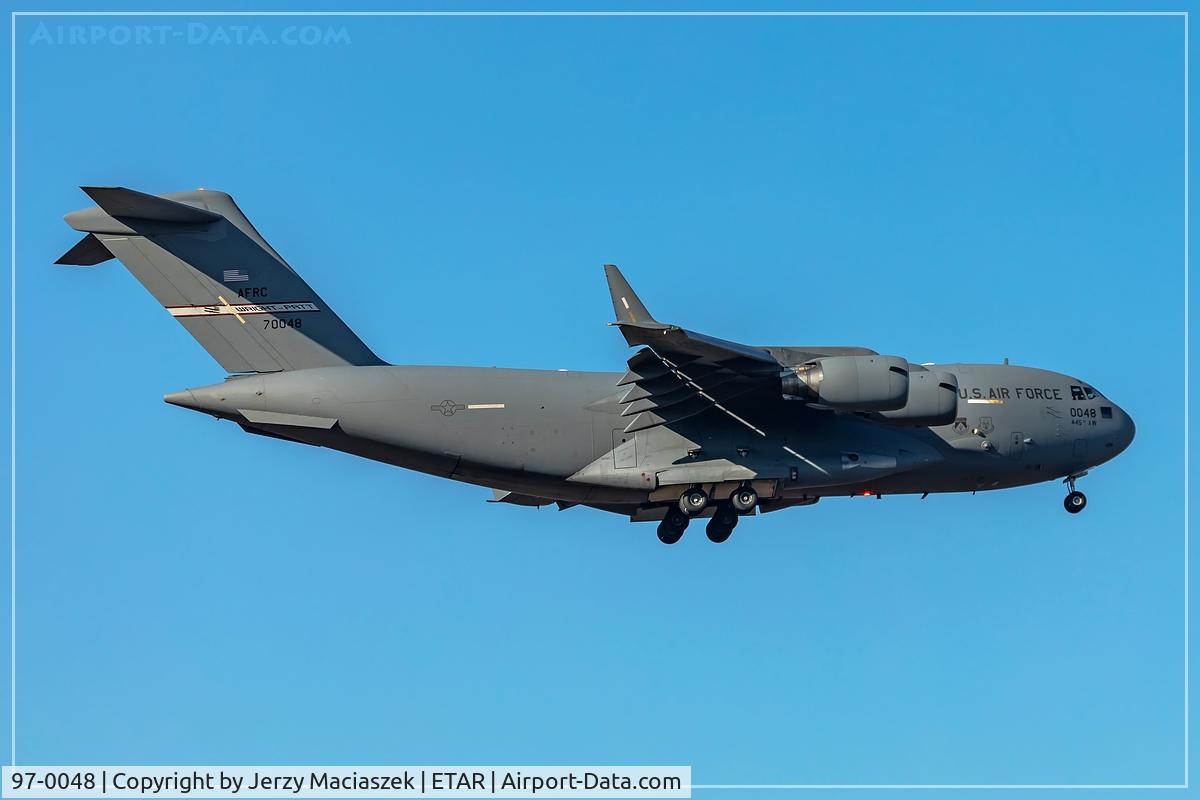 97-0048, 1997 Boeing C-17A Globemaster III C/N P-48, Boeing C-17A Globemaster III, c/n: P-48