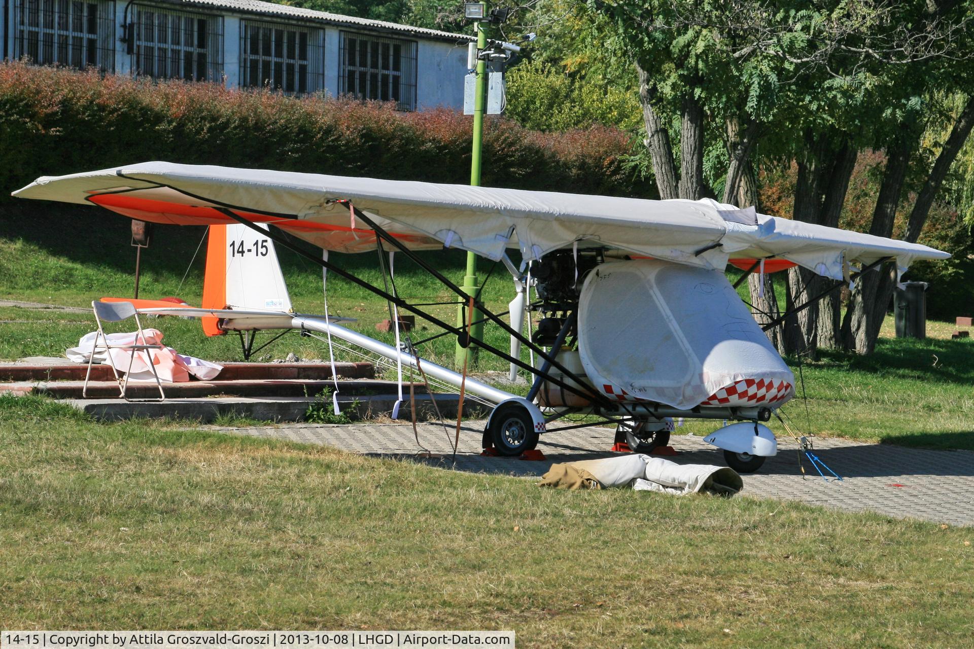 14-15, Ferrari ULM Tucano C/N 146, LHGD - Gödöllö Airport, Hungary