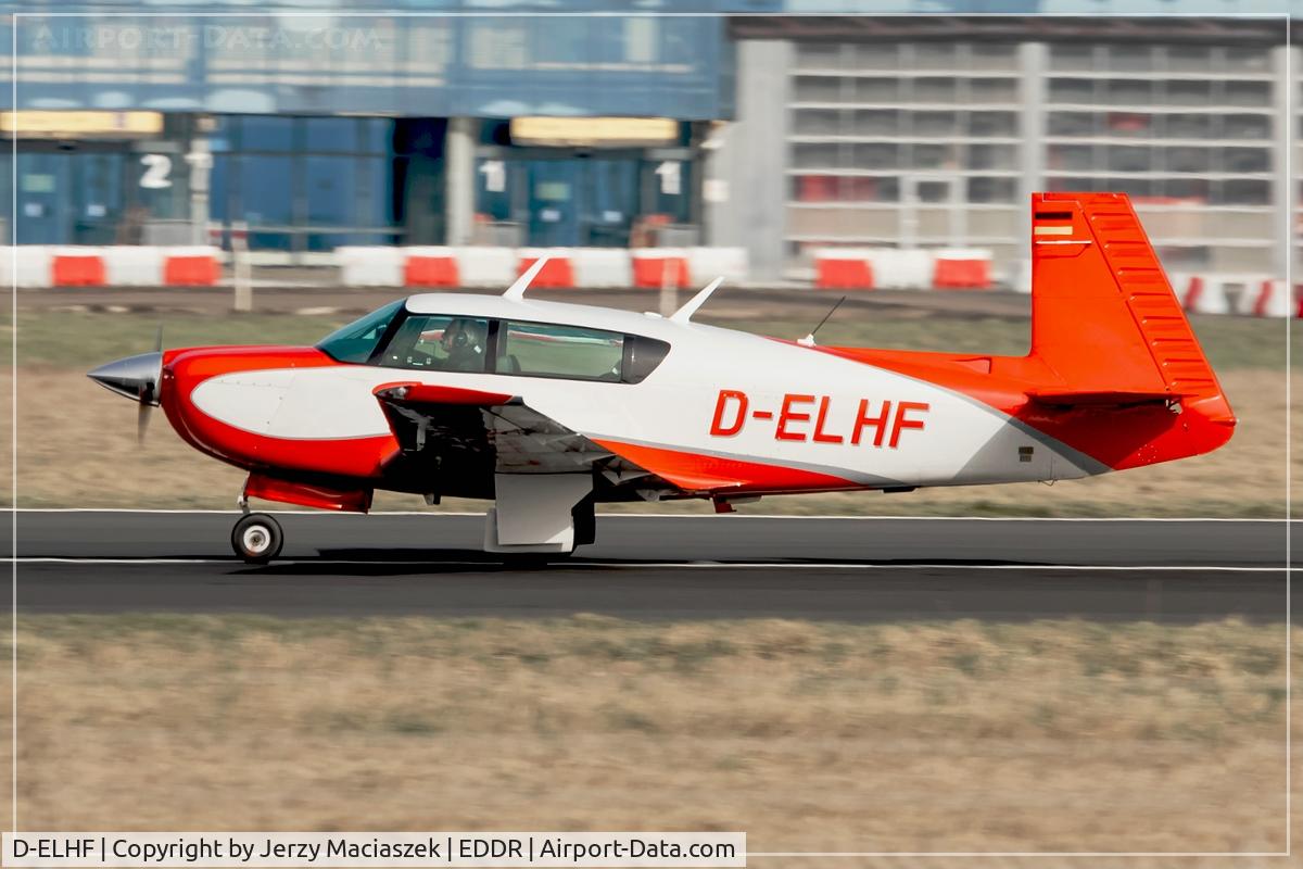 D-ELHF, Mooney M20J 201 C/N 24-1610, Mooney M20J, c/n: 24-1610