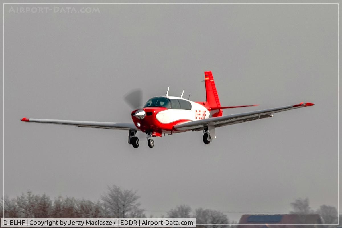 D-ELHF, Mooney M20J 201 C/N 24-1610, Mooney M20J, c/n: 24-1610