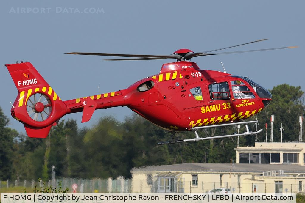 F-HOMG, Eurocopter EC-135P-2 C/N 0441, SAMU 33 (august 2013)