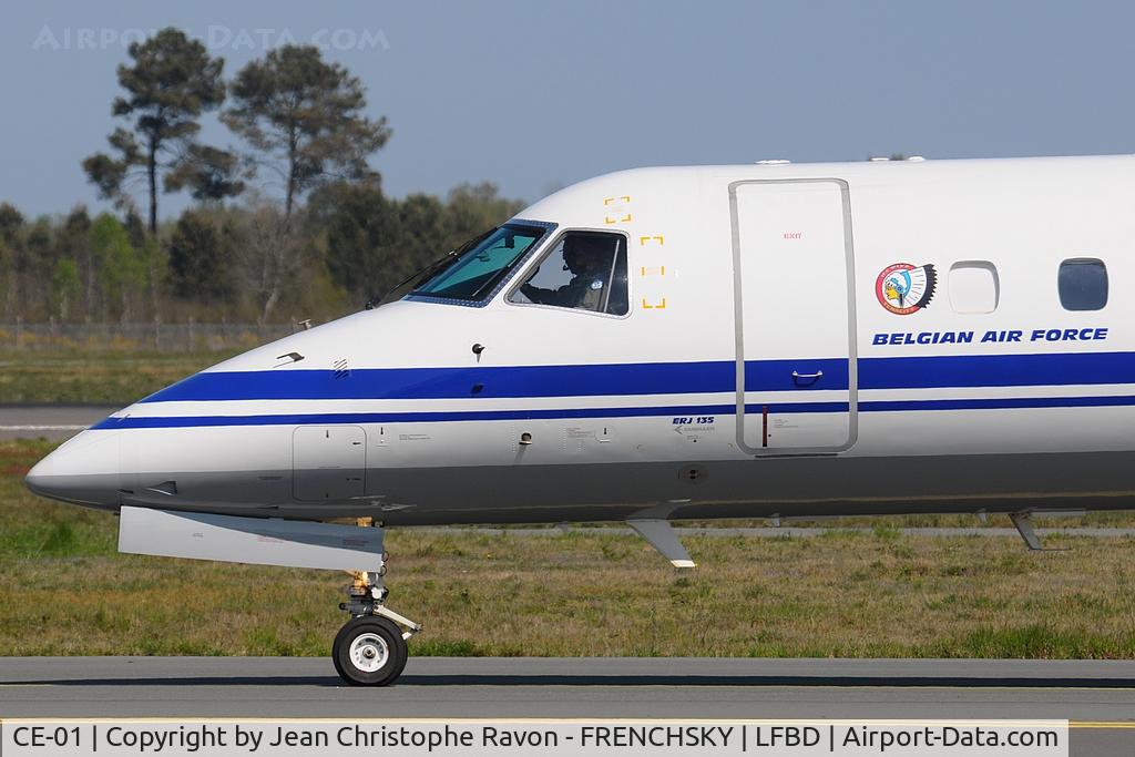 CE-01, 2001 Embraer ERJ-135LR (EMB-135LR) C/N 145449, Belgian Air Force (2013)