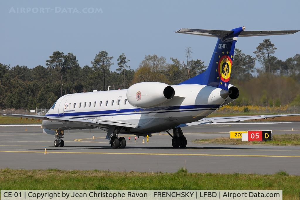 CE-01, 2001 Embraer ERJ-135LR (EMB-135LR) C/N 145449, Belgian Air Force (2013)