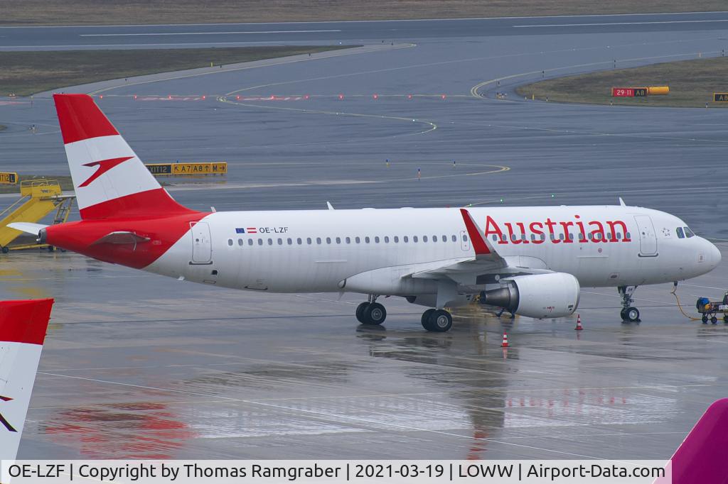 OE-LZF, 2013 Airbus A320-214 C/N 5841, Austrian Airlines Airbus A320