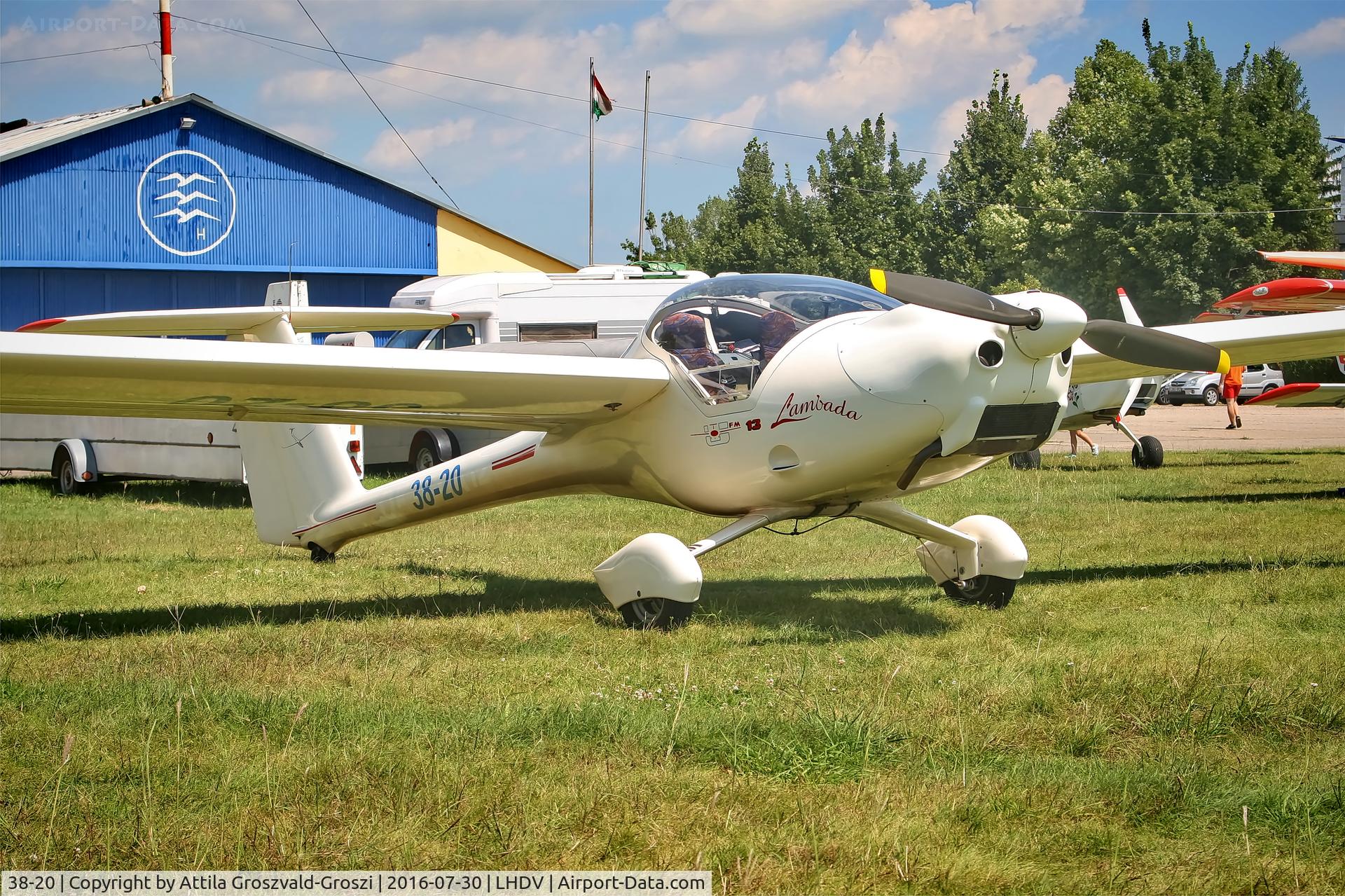 38-20, Urban Air UFM 13 Lambada, LHDV - Dunaújváros-Kisapostag Airport, Hungary