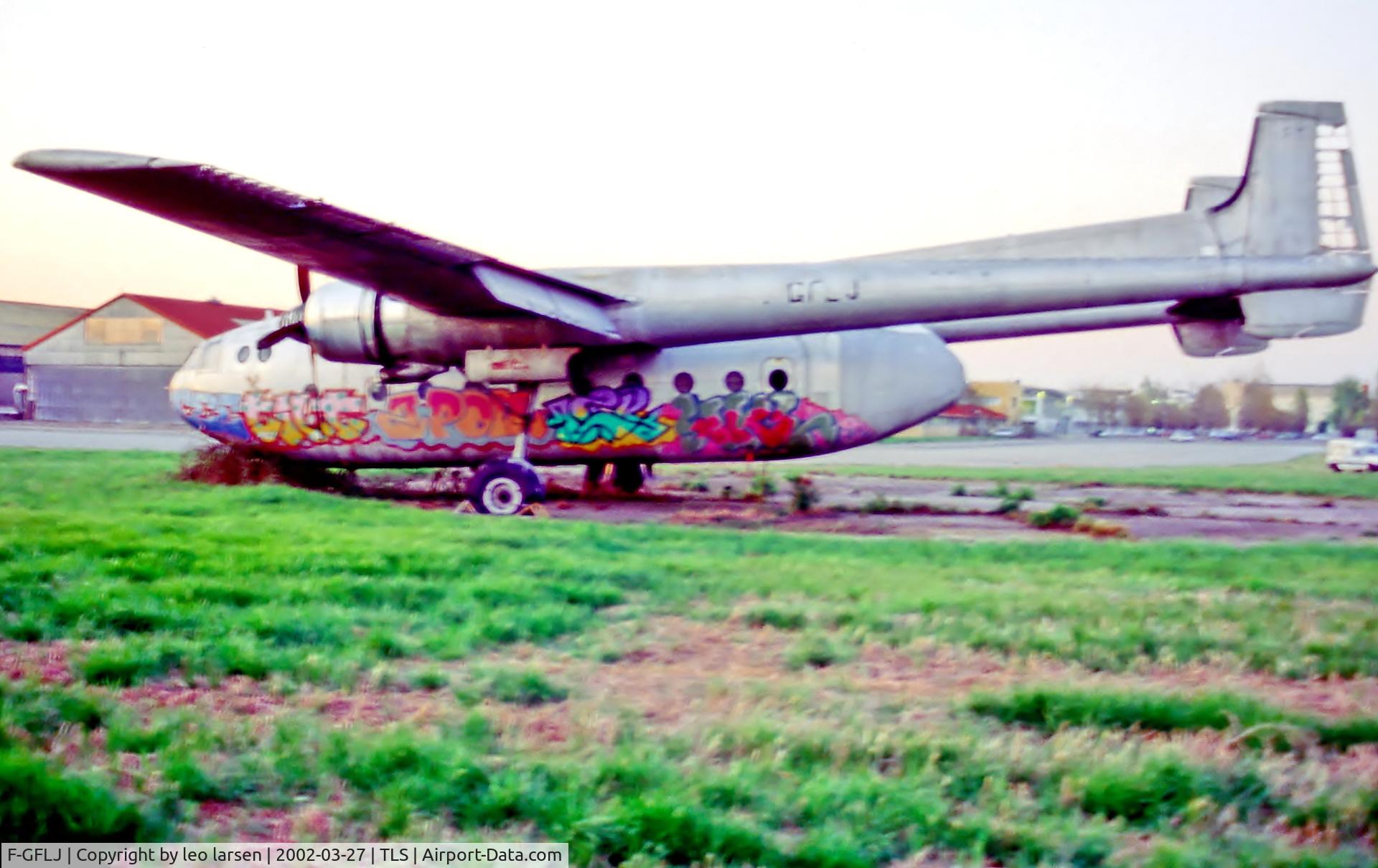 F-GFLJ, Nord N-2501F Noratlas C/N 201, Toulouse 27.3.2002