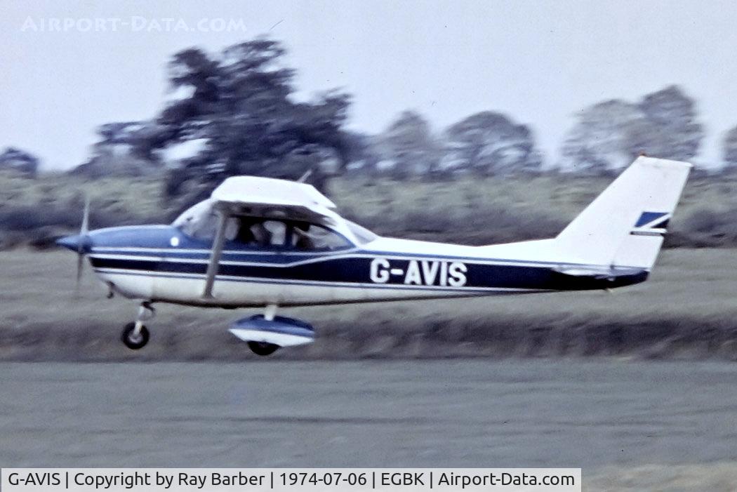 G-AVIS, 1967 Reims F172H Skyhawk C/N 0413, G-AVIS   R/Cessna F.172H Skyhawk [0413] Sywell~G 06/07/1974