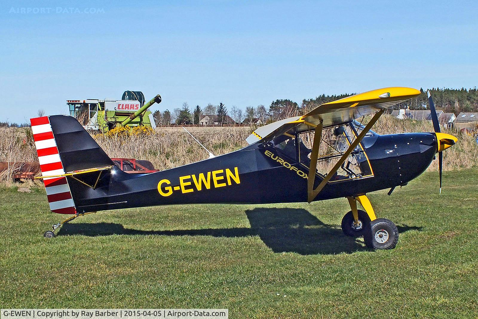G-EWEN, 2013 Aeropro Eurofox 912(S) C/N LAA 376-15149, G-EWEN   Aeropro Eurofox 912(S) [LAA 376-15149] Easterton Airfield~G 05/04/2015