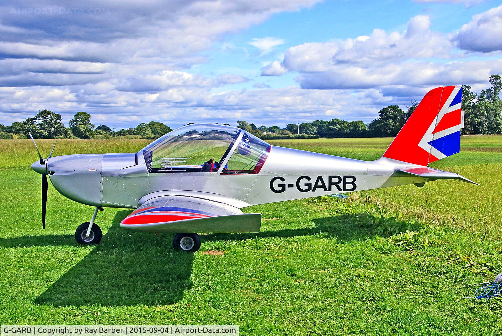 G-GARB, 2013 Cosmik EV-97 TeamEurostar UK C/N 4104, G-GARB   Evektor EV-97 Eurostar [2013-4104] Arclid Green Airfield~G 04/09/2015