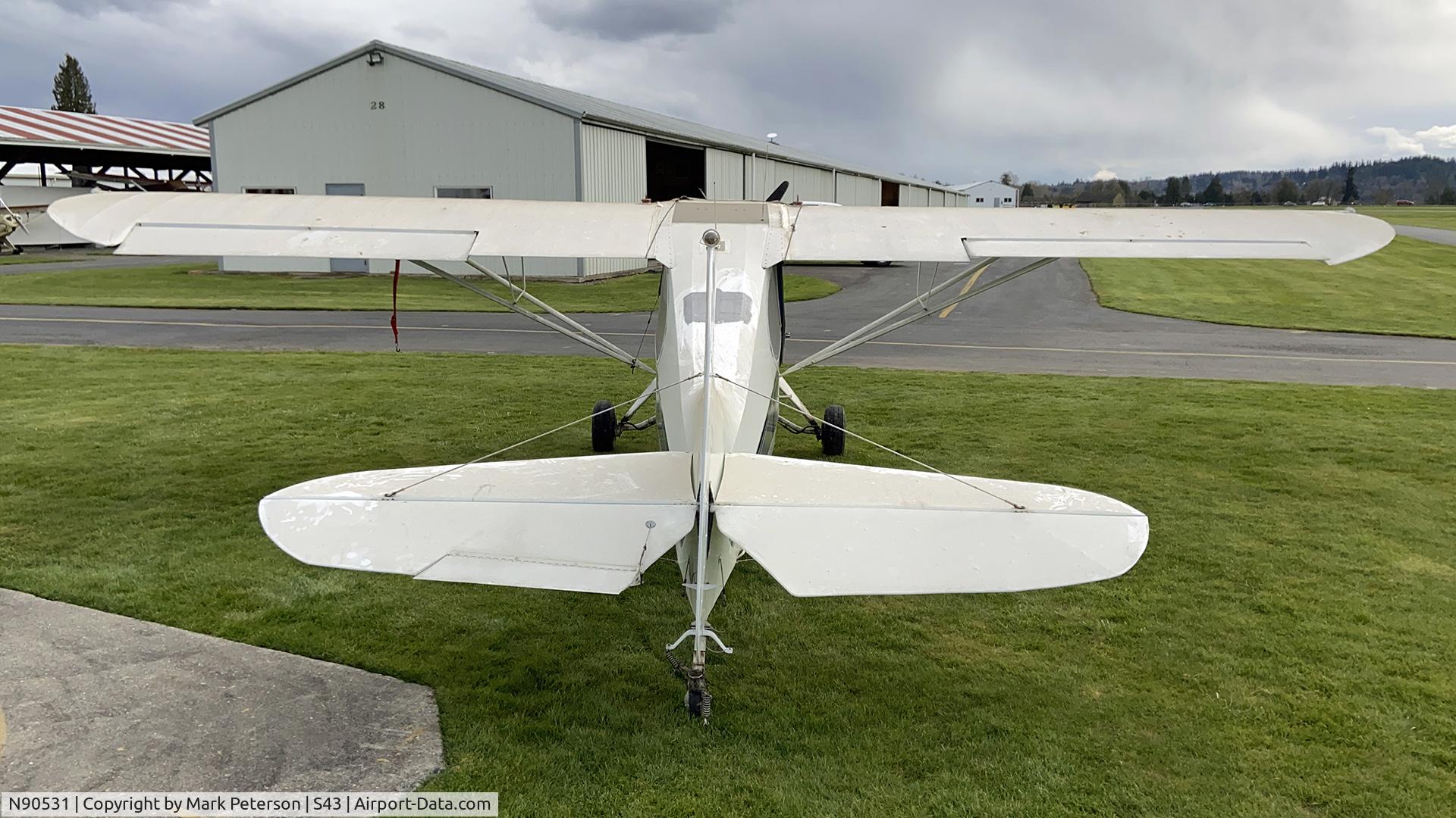 N90531, 1980 Baxter Wilson C W CHAMP 7AC C/N 79-759, Clipped wing Aeronca Experimental