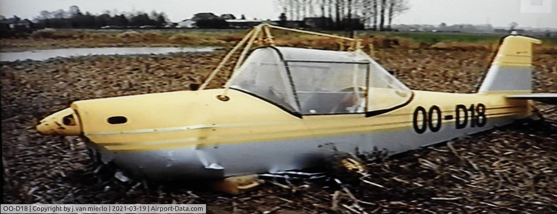 OO-D18, 1994 Ultracraft Calypso 1A C/N 004, Cras VTM footage screen shot