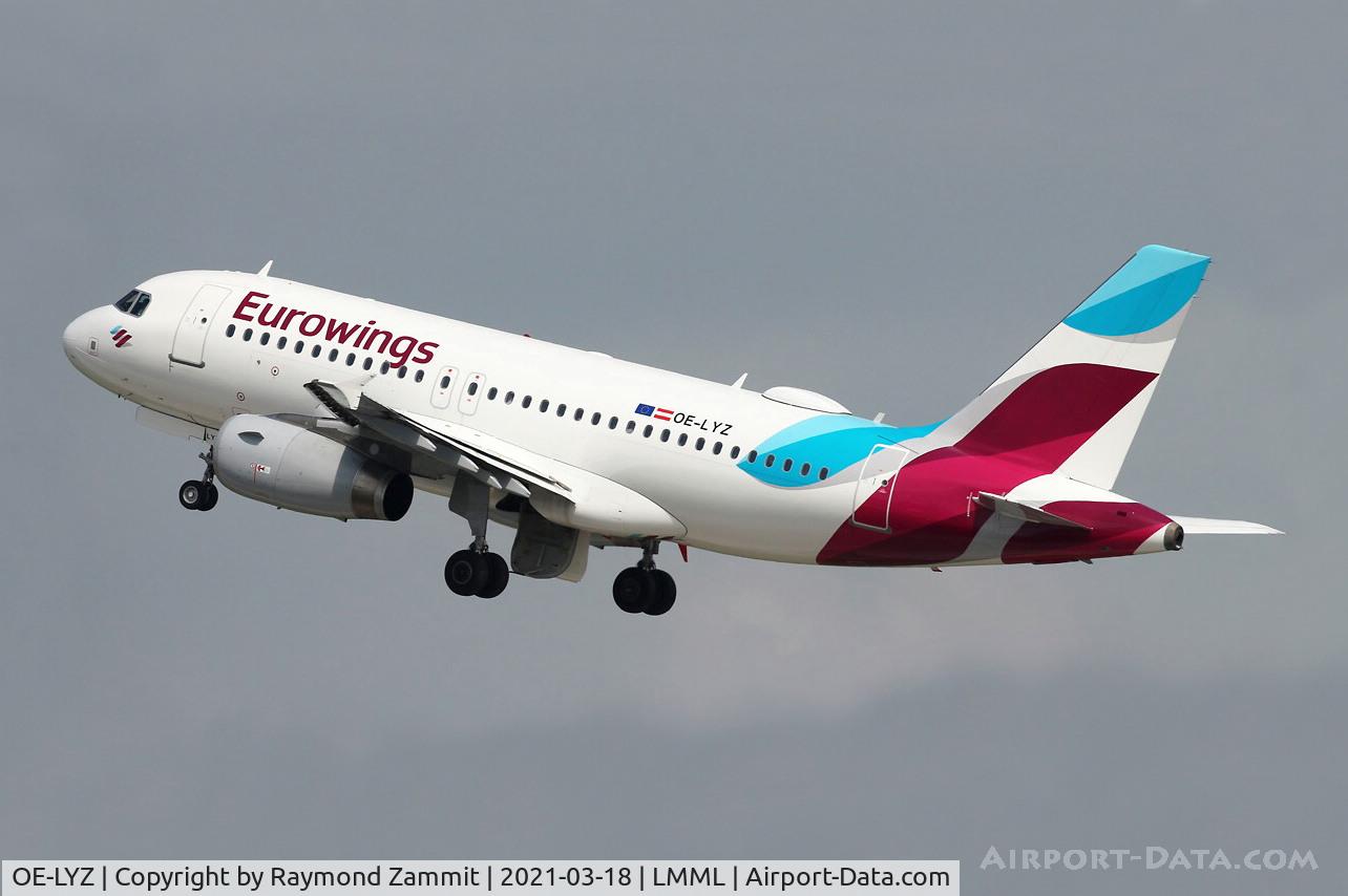 OE-LYZ, 2010 Airbus A319-132 C/N 4227, A319 OE-LYZ Eurowings