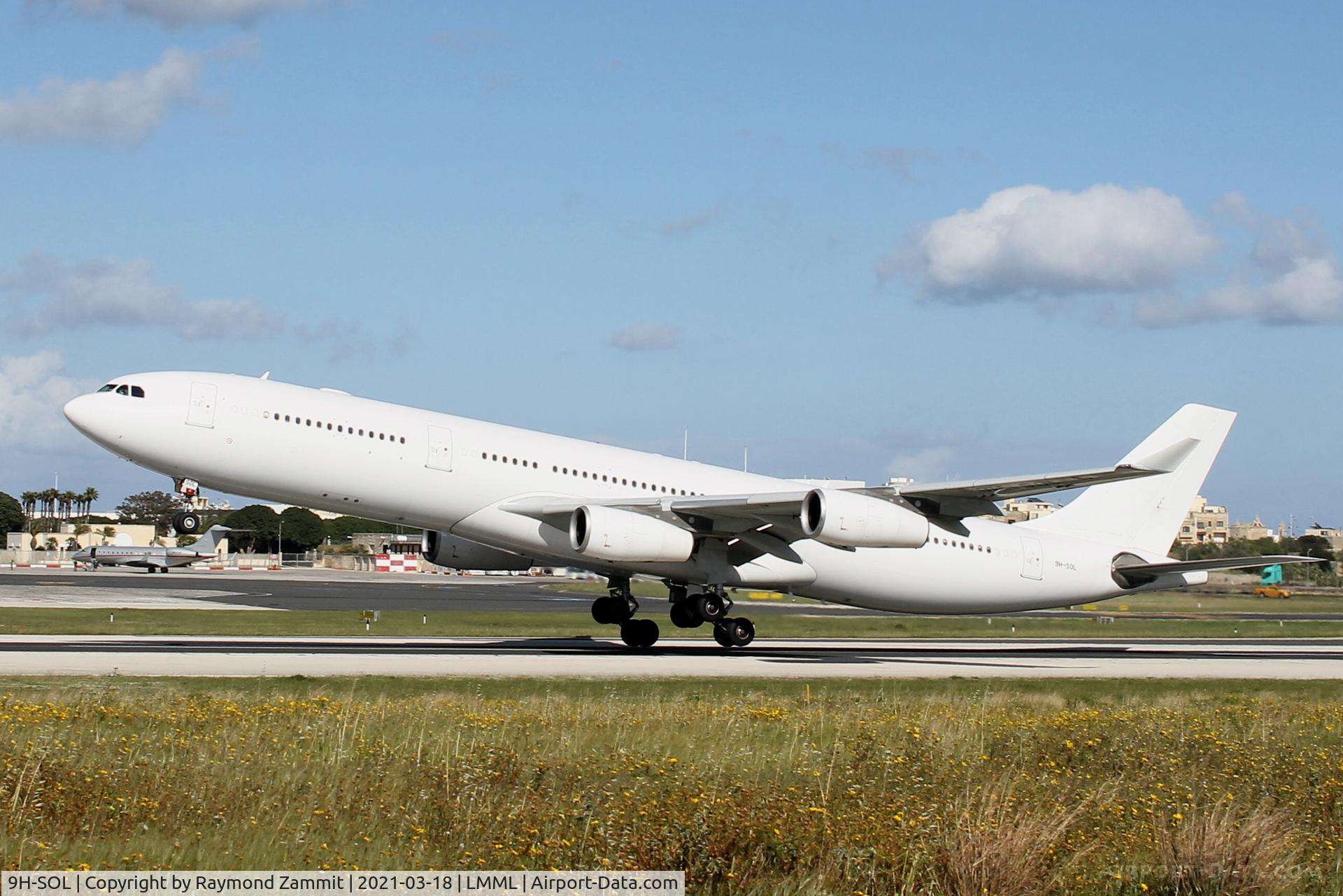 9H-SOL, 2003 Airbus A340-313 C/N 483, A340 9H-SOL HiFly Malta