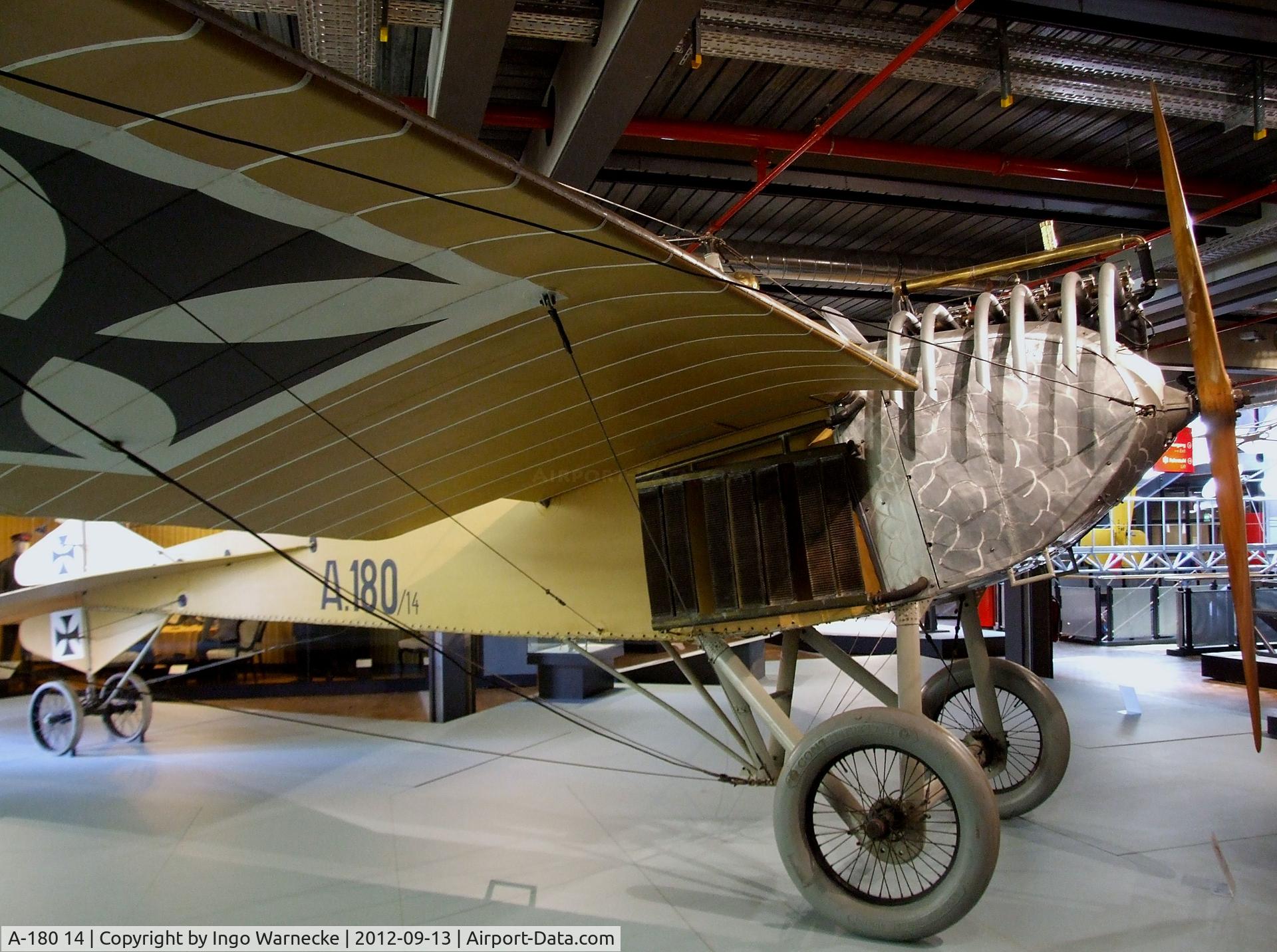 A-180 14, 1914 Jeannin Stahltaube C/N 76, Jeannin Stahltaube at the DTM (Deutsches Technikmuseum), Berlin
