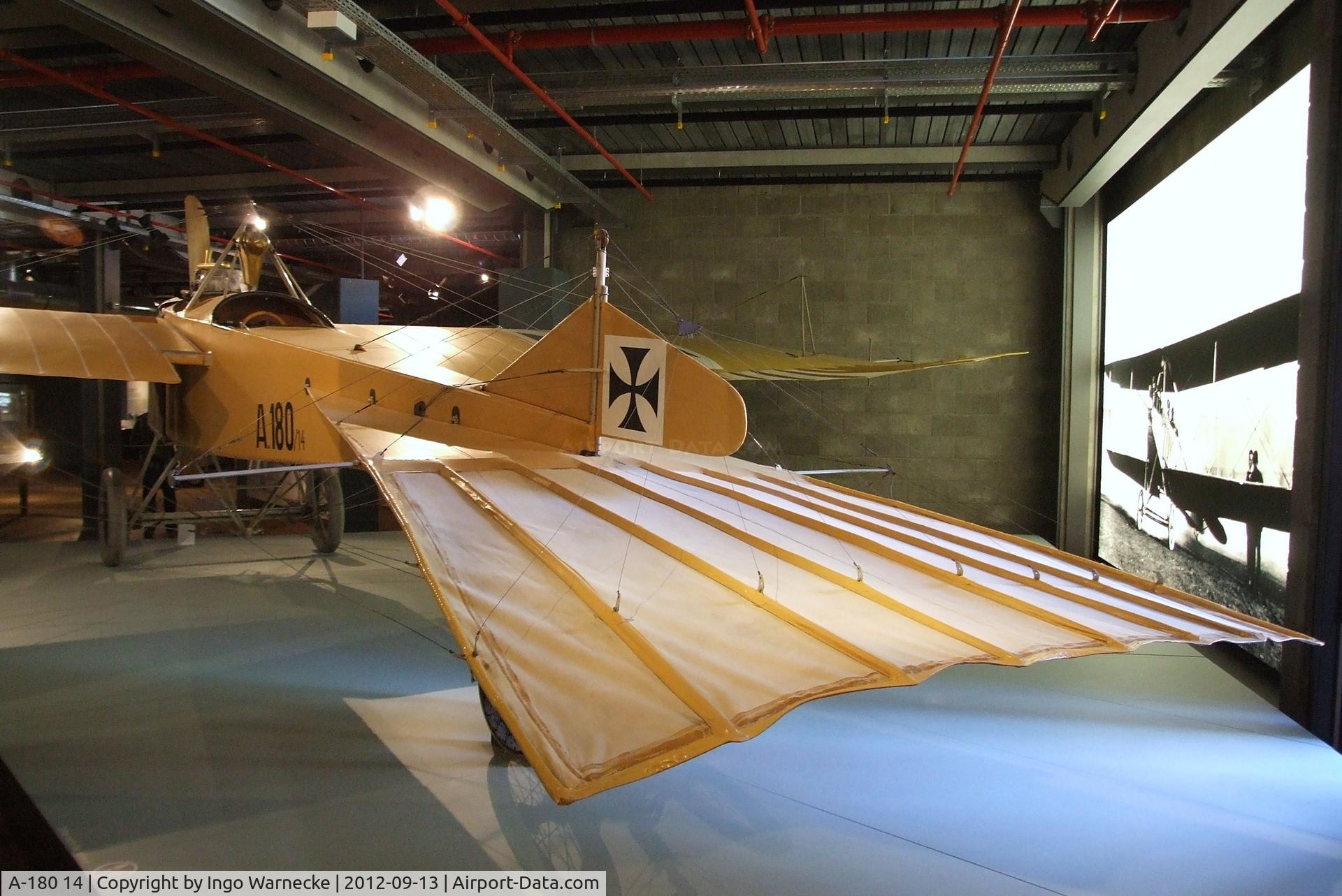 A-180 14, 1914 Jeannin Stahltaube C/N 76, Jeannin Stahltaube at the DTM (Deutsches Technikmuseum), Berlin