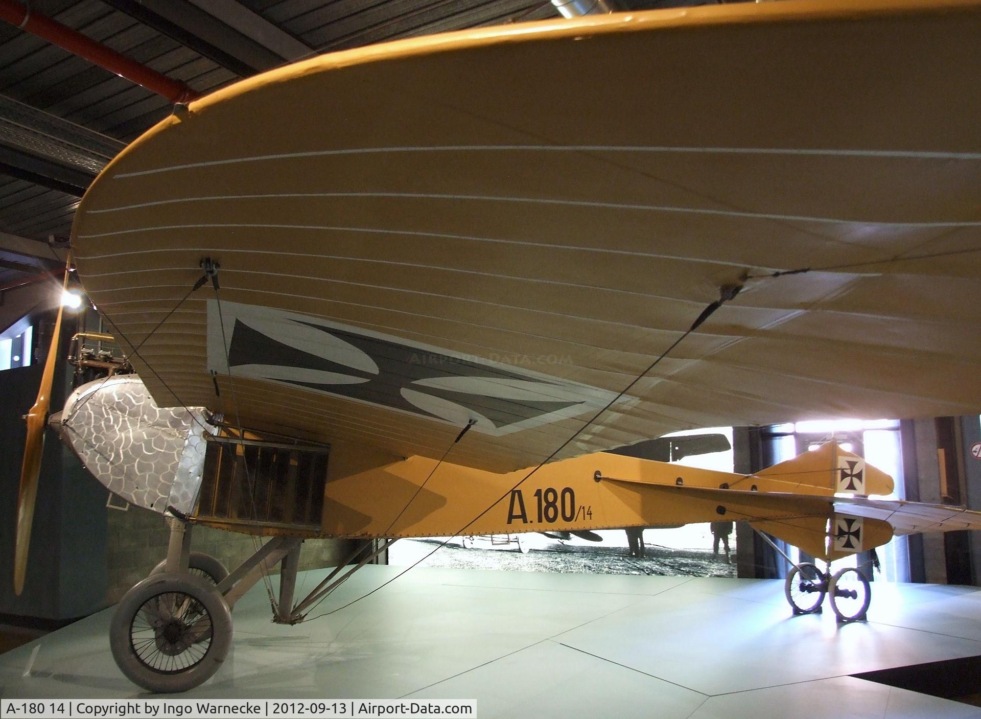 A-180 14, 1914 Jeannin Stahltaube C/N 76, Jeannin Stahltaube at the DTM (Deutsches Technikmuseum), Berlin