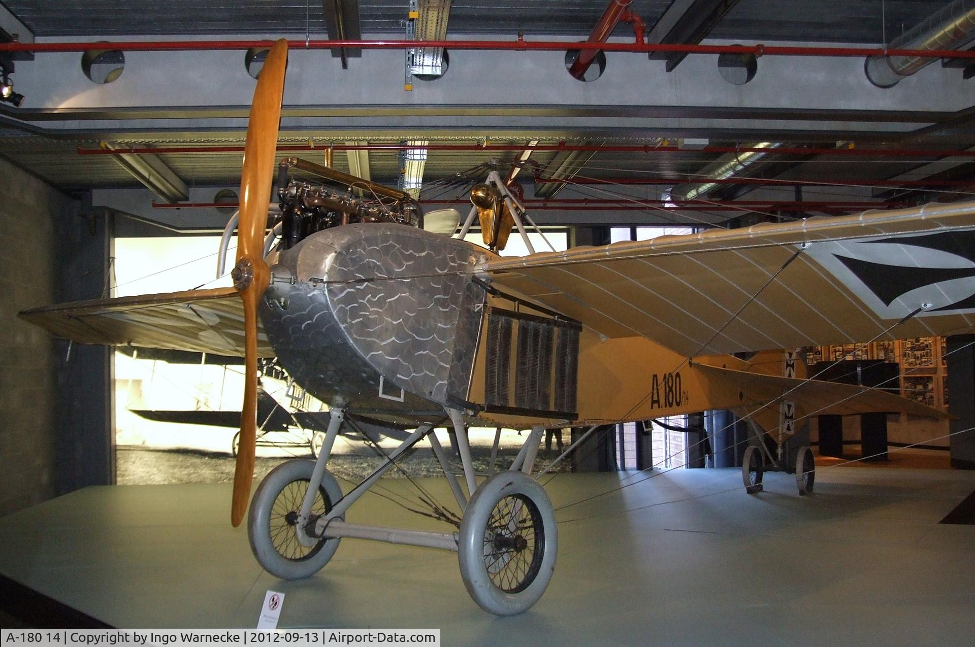 A-180 14, 1914 Jeannin Stahltaube C/N 76, Jeannin Stahltaube at the DTM (Deutsches Technikmuseum), Berlin