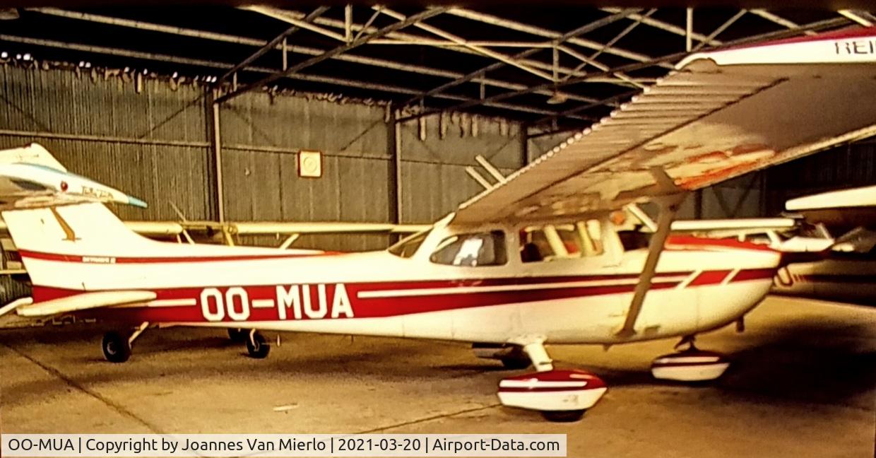 OO-MUA, 1979 Reims F172N II Skyhawk C/N 1801, scan from slide