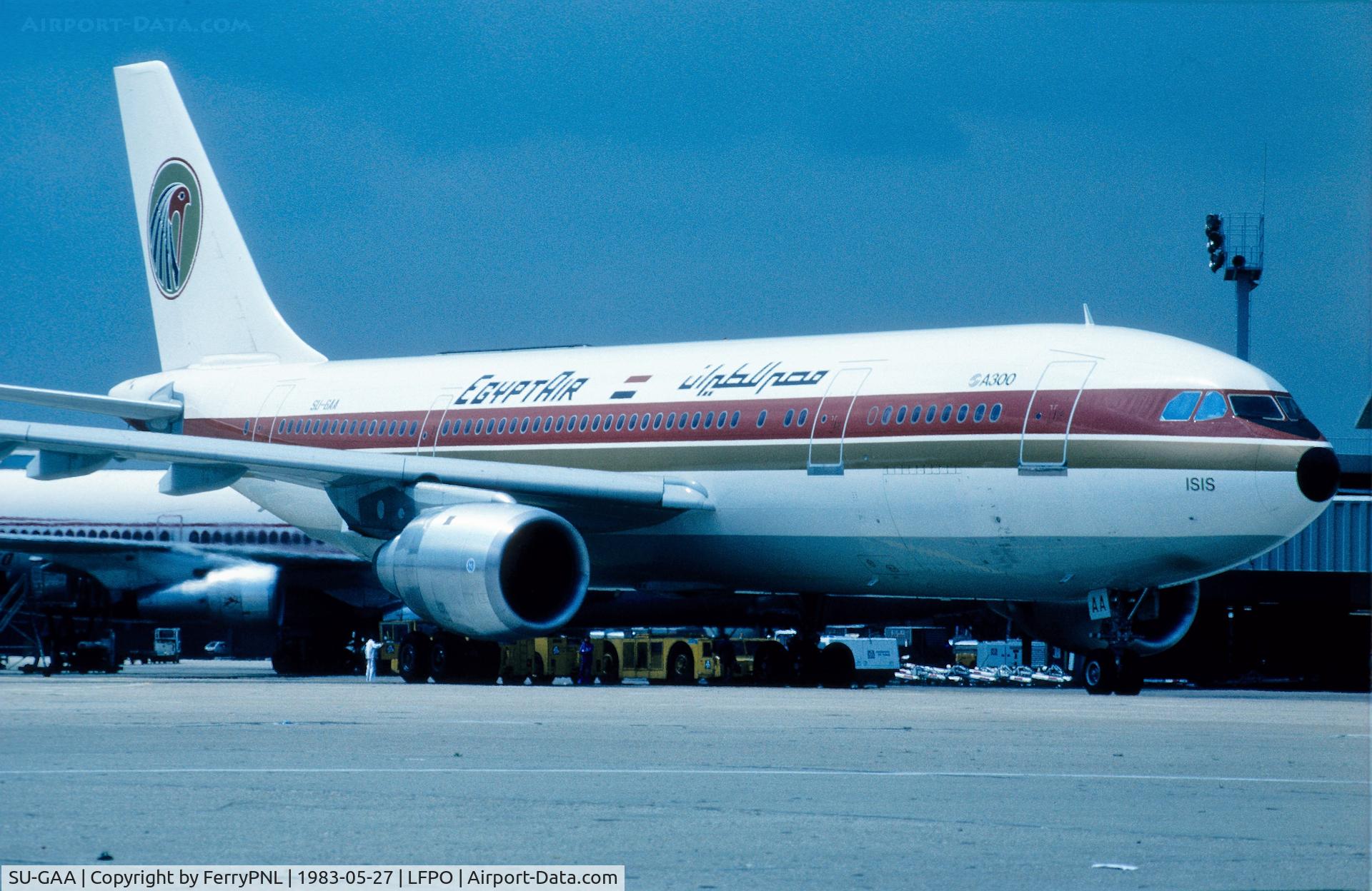 SU-GAA, 1983 Airbus A300B4-2C C/N 239, Egyptair A300