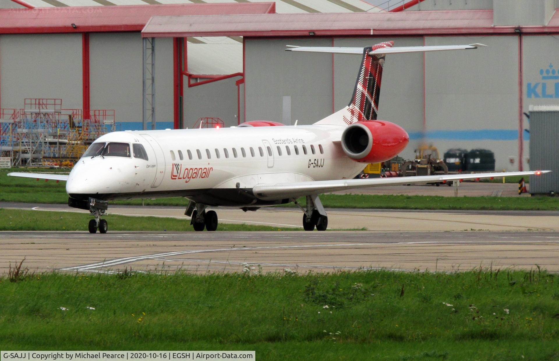 G-SAJJ, 1999 Embraer EMB-145EP (ERJ-145EP) C/N 145142, 