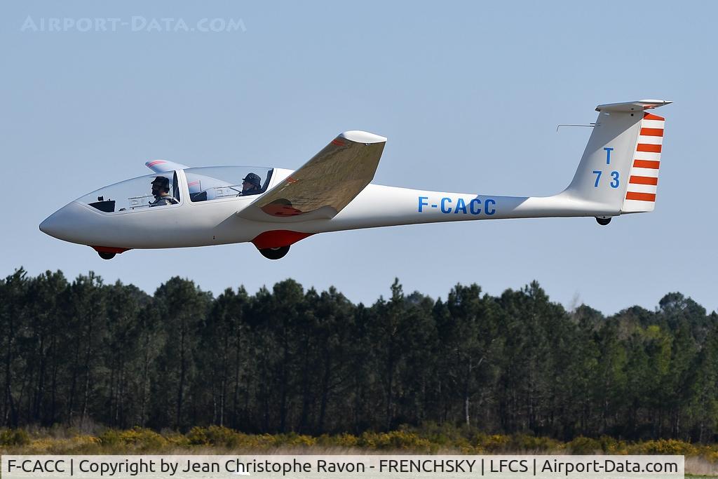 F-CACC, Grob G-103 Twin Astir II C/N 3515, Association Aéronautique d'Aquitaine - Bordeaux Saucats