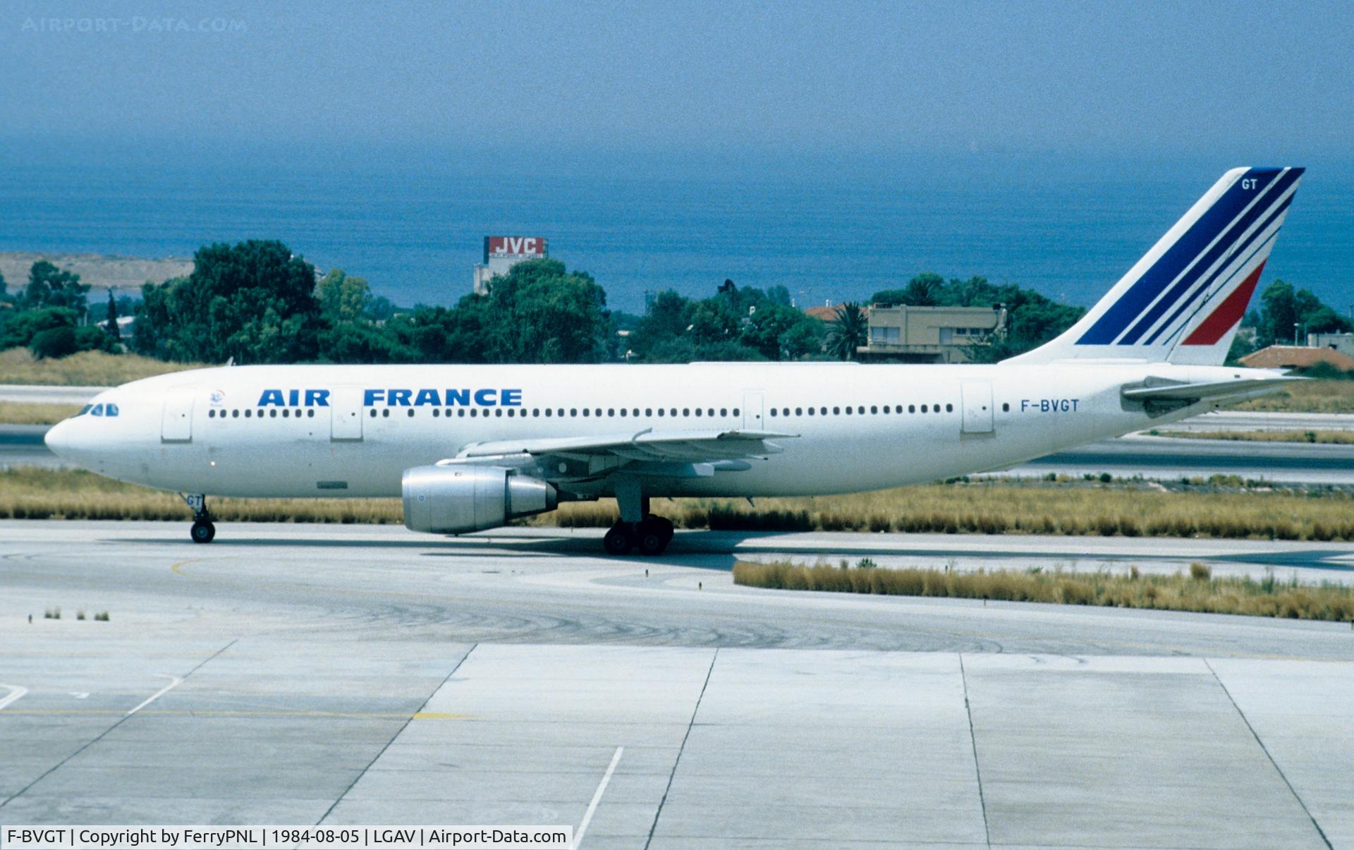 F-BVGT, 1982 Airbus A300B4-203 C/N 183, Air France A300