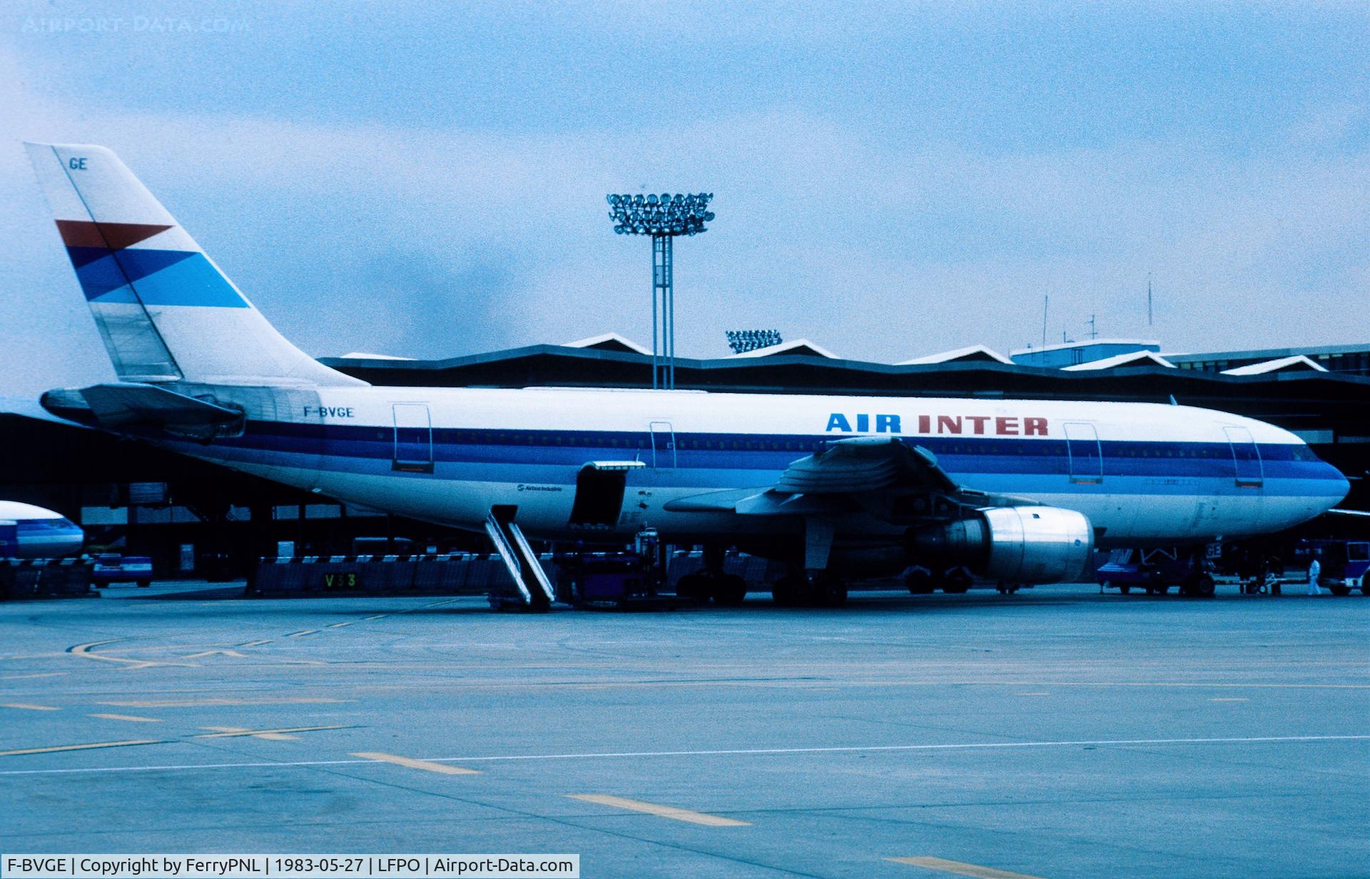 F-BVGE, 1975 Airbus A300B2-1C C/N 11, Air Inter A300