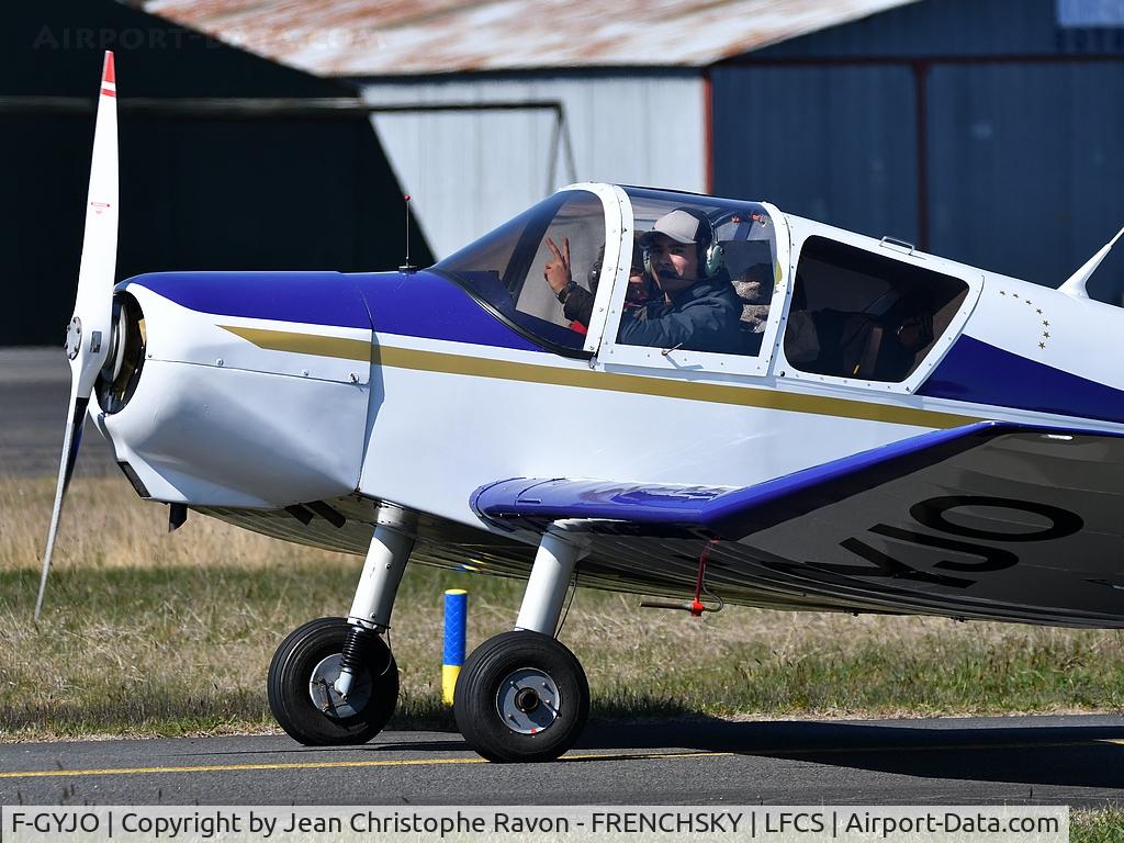 F-GYJO, 1956 Wassamer (Jodel) D-112 Club C/N 350, Captain Arthur