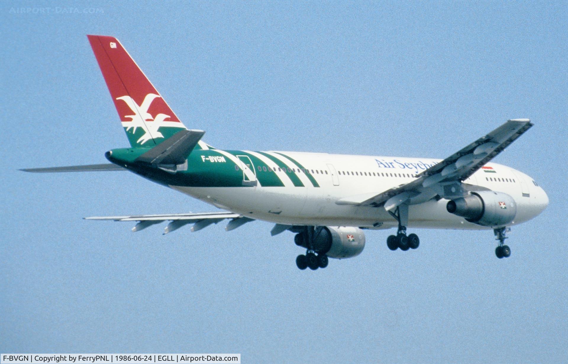 F-BVGN, Airbus A300B4-203 C/N 100, Air Seychelles A300