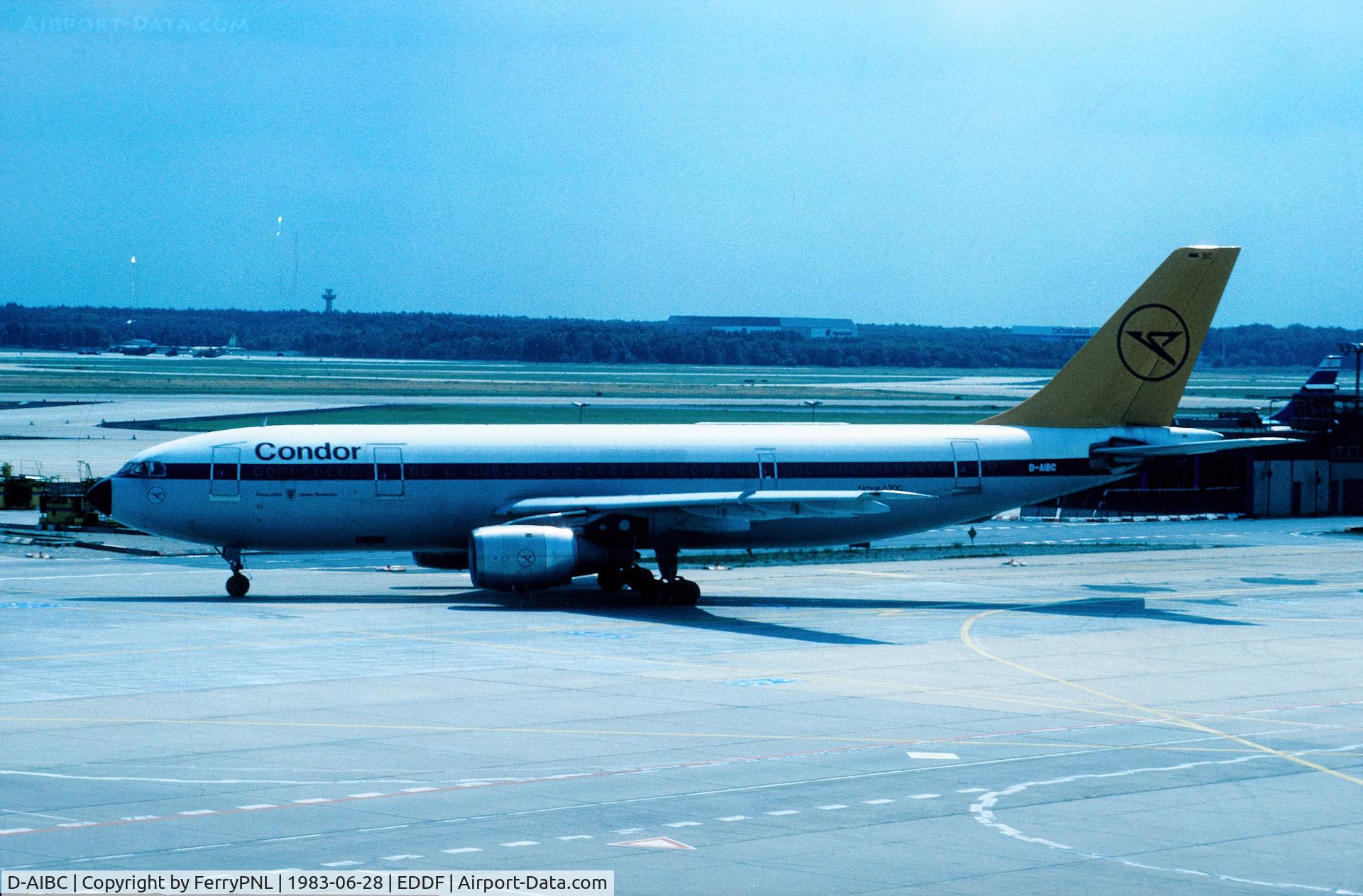 D-AIBC, 1979 Airbus A300B4-203 C/N 075, Condor A300