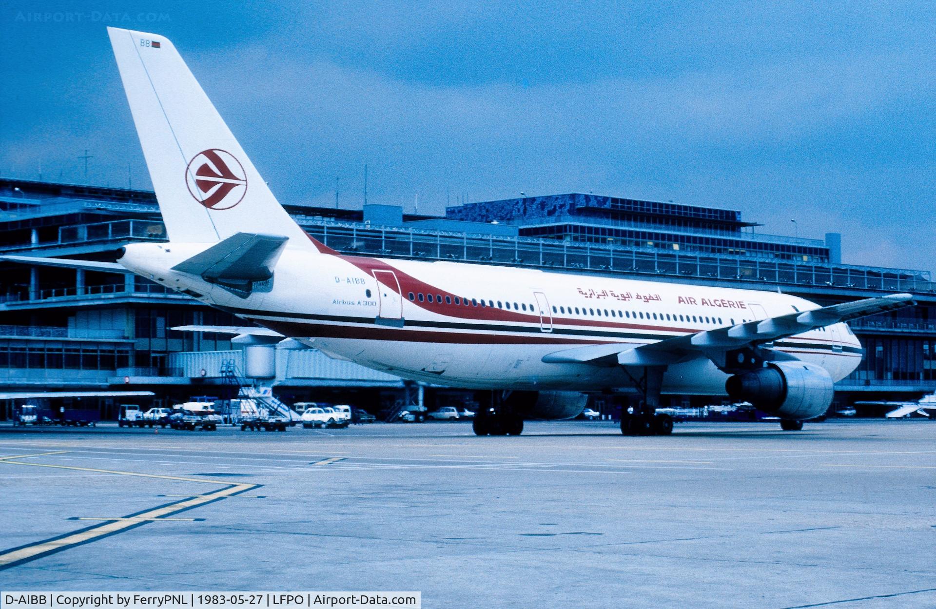 D-AIBB, 1978 Airbus A300B4-2C C/N 57, Air Algerie A300 leased from LH