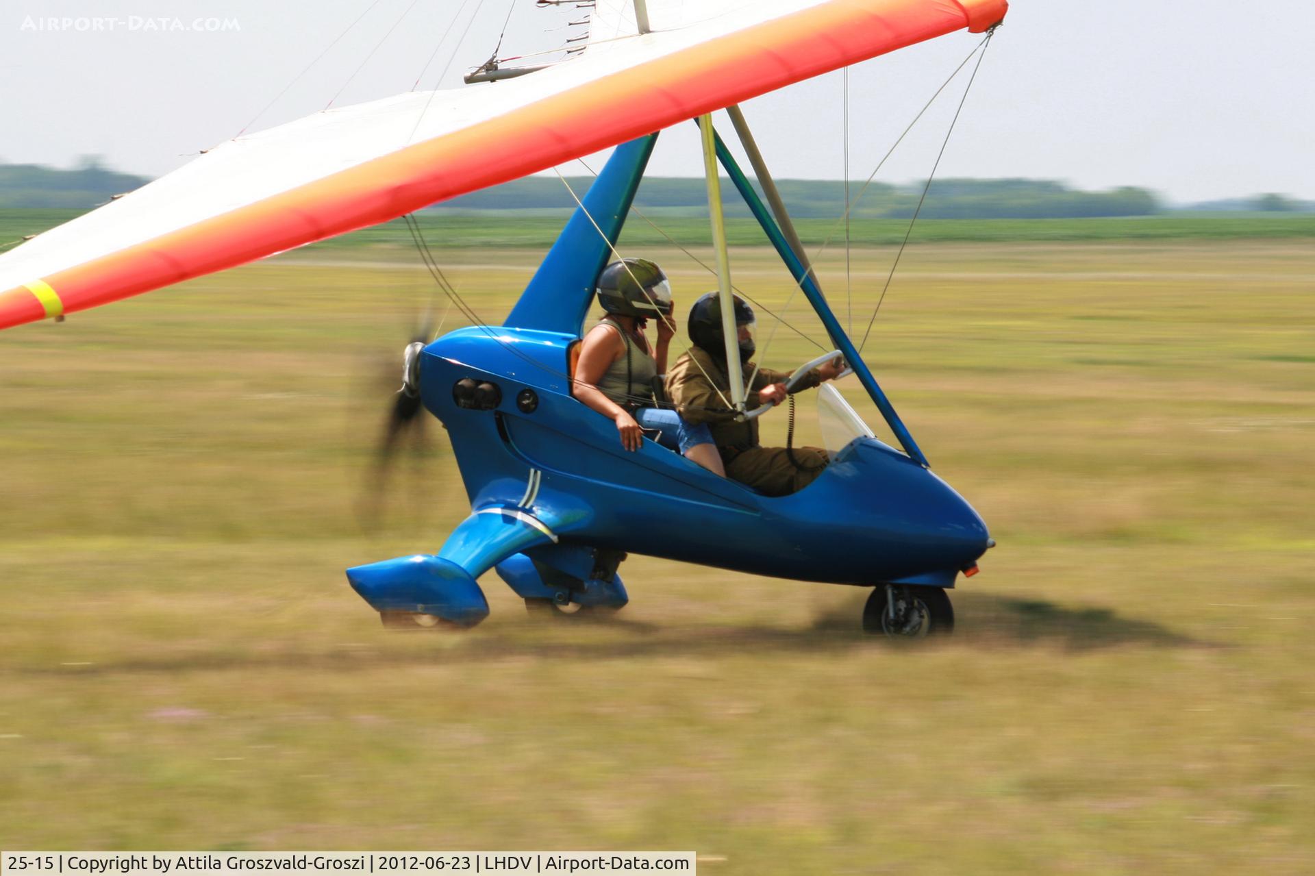 25-15, 1995 TL Ultralight TL-22 Duo C/N 95C04, LHDV - Dunaújváros-Kisapostag Airport, Hungary
