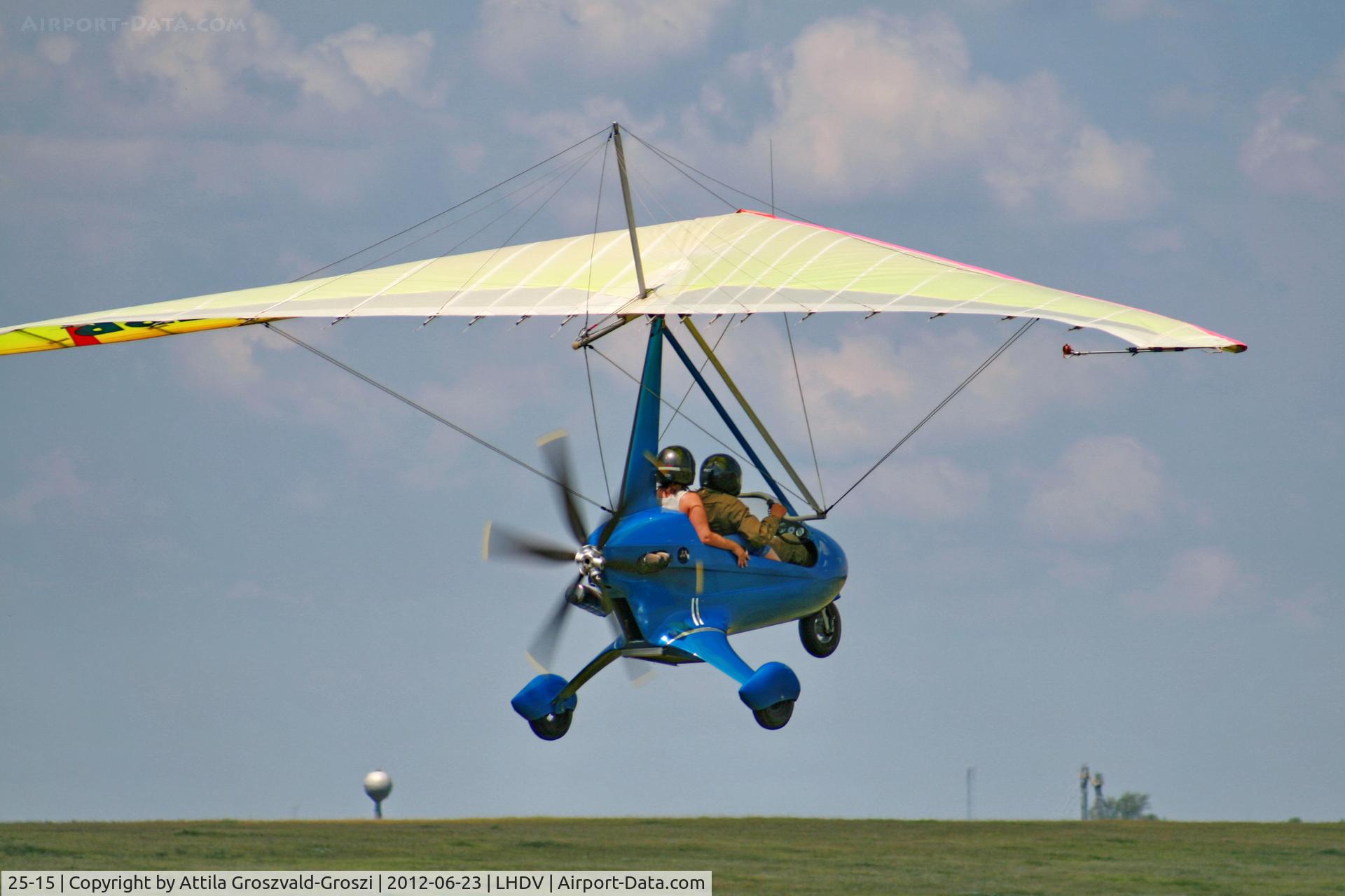 25-15, 1995 TL Ultralight TL-22 Duo C/N 95C04, LHDV - Dunaújváros-Kisapostag Airport, Hungary