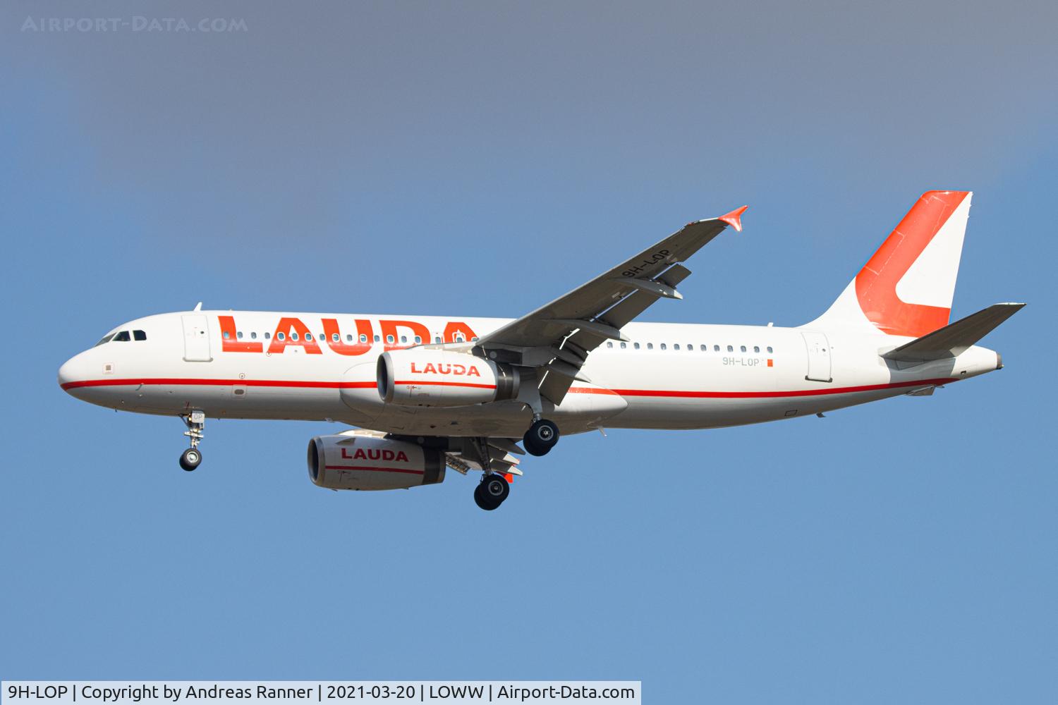 9H-LOP, 2001 Airbus A320-232 C/N 1566, Lauda Europe A320